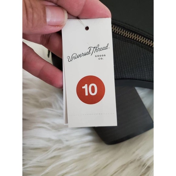 Women's Jayden Double Zip Ankle Bootie - Black Size 10 - Picture 1 of 8